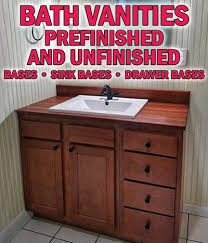 Normal depth of the bathroom vanity is 21 inches compared to 24 inches in the kitchens. Kitchen And Bath