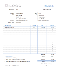 Invoice With Hours And Rate Free