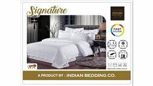 White Cotton Hotel Bed Sheet Size