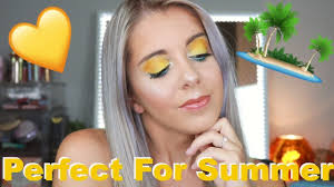 super easy yellow eyeshadow tutorial