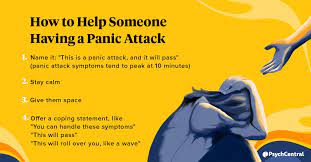 help someone having a panic