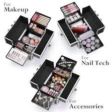 siant makeup train case makeup box