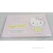 Hallmark Hello Kitty Card Height Chart Wall Mounted Growth Chart B07dp1ny4m
