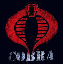 Gi Joe Painted Cobra Logo T Shirt