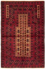 hand knotted teimani dark red wool rug