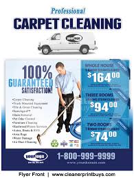 carpet cleaning flyer 8 5 x 11 c1001