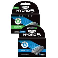 Schick hydro 5 razor blade refills for men with flip trimmer, 12 count. Hydro 5 Sense Blade Refills Schick Hydro Au