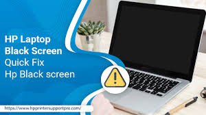 solved hp laptop black screen quick