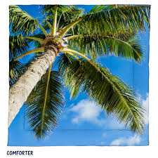 Moon valley nurseries has a wide selection of palm trees to choose from. Coconut Palm Comforter Sky Bedding Beach Hawaii Palm Trees Twin King Queen Sizes Beach House Decor Beachlovedecor Com Beach Themed Home Decor