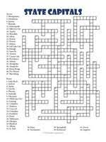 Printable crossword puzzles can be created to focus on a certain category such as … Printable Crossword Puzzles For Kids