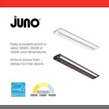 juno upld 30 in led white under