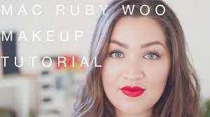 mac ruby woo makeup tutorial strobing