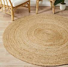 round rattan jute carpet rug furniture