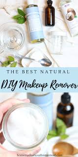 homemade makeup remover