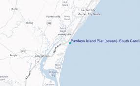 Pawleys Island Pier Ocean South Carolina Tide Station