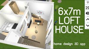 loft house design 50 sqm lot area 6x7m