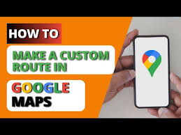 google maps draw route on google maps