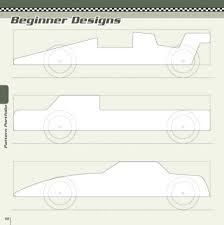 Template Pinewood Derby Blank Template