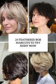 24 feathered bob haircuts to try right