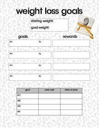 Weight Loss Goals Chart Lamasa Jasonkellyphoto Co