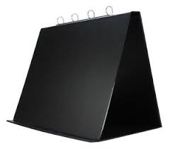 Details About 10 X A3 Black Pvc Presentation Board Conference Table Top Flip Chart Easel Stand