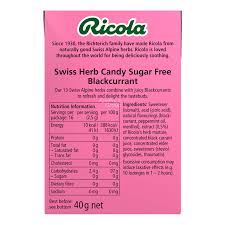ricola natural relief swiss herb