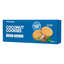I like that they use unrefined cane sugar, but that's still a lot of sugar! Body Attack Low Sugar Cookies Kekse Coconut Kokos 150 G Kaufen