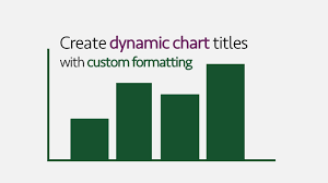 Create Dynamic Chart Titles With Custom Formatting Excel