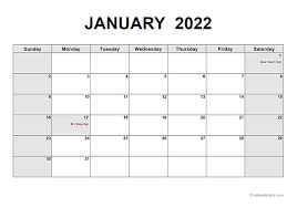 2022 monthly calendar pdf free