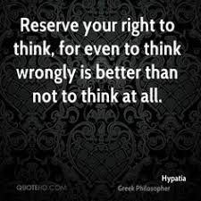 Hypatia Quotes. QuotesGram via Relatably.com