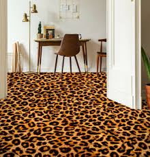 3d leopard print 1310 floor wallpaper