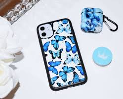 Add some fun to your iphone with brown butterflies phone case for iphone 6 6s 7 8 plus x xr xs 11 pro max! Blue Butterfly Essentials Girly Phone Cases Stylish Iphone Cases Pretty Iphone Cases