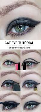 grey cat eye tutorial