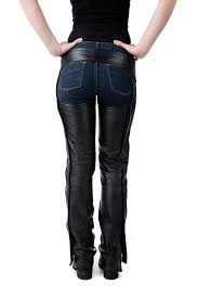Lissa Hill Leather Chaps For Women Motorcycle Chaps