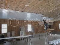 corrugated steel for garage ceiling