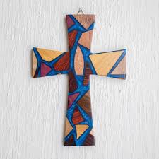 Hand Crafted Reclaimed Wood Wall Cross