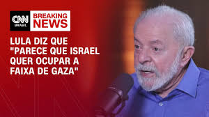 Lula diz que Israel quer ocupar Faixa de Gaza e expulsar palestinos: “Isso  não é correto“ | CNN Brasil