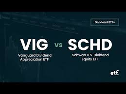 dividend etfs vig vs schd comparison