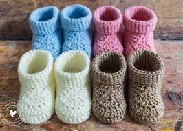 fast crochet baby booties a free and