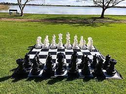 Giant Size Plastic Outdoor Chess Game