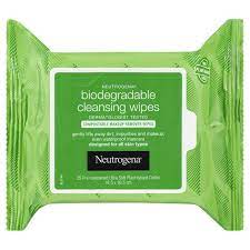 neutrogena biodegradable cleansing