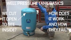well pressure tank how it works and