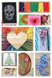 50 Easy String Art Projects Kids Can