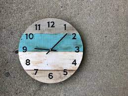 Wall Clock In A Beach House Style Made