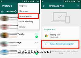 Cara ini sangat efektif loh gaes, karena aplikasi mampu mendeteksi aplikasi sadap. 2 Cara Mudah Keluar Dari Whatsapp Web Di Laptop Detik Info