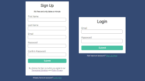 login form with html