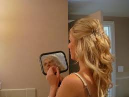 One of the biggest benefits of half up hairstyles (on natural curly hair) is that they are so quick to create and in most cases don't require a visit to the salon. 35 Half Up Half Down Wedding Hairstyles For Long Hair Wohh Wedding