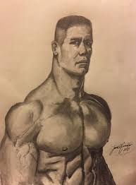 Wwe john cena color pencil drawing video | pencil shading for beginners / pencil drawing easy. John Cena James A Cunningham Drawings Illustration People Figures Sports Figures Wrestling Artpal