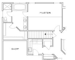 Stairs Floor Plan Basement House Plans