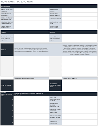 Free Strategic Planning Templates